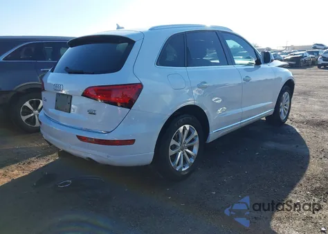 2016 Audi Q5 2.0T Premium z USA, uszkodzony, nr VIN WA1L2AFPXGA013306